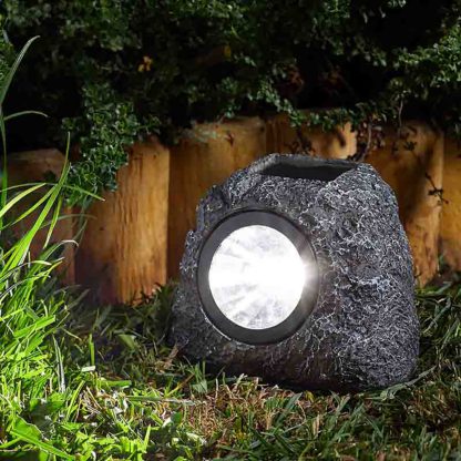 An Image of The Solar Company Rock Spotlight 4pk