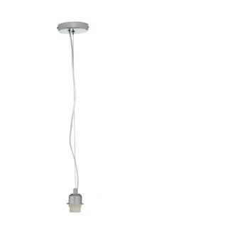 An Image of Brushed Chrome Ceiling Light Chrome