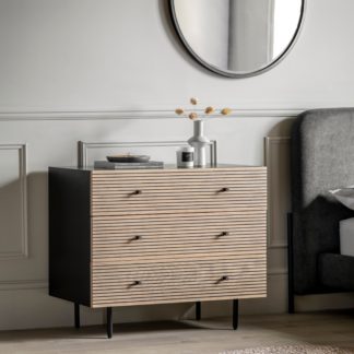 An Image of Hanwell 3 Drawer Chest Natural