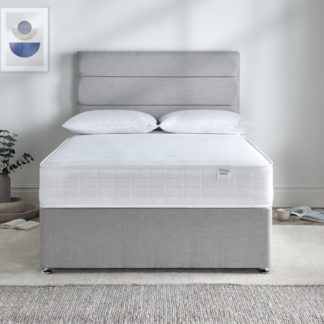 An Image of Ness - Small Double - Open Coil Spring Quilted Mattress - Fabric - 4ft