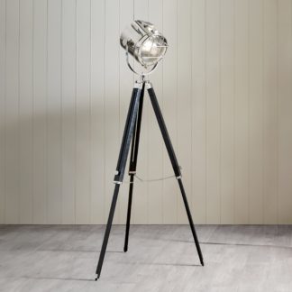 An Image of Beckett Marine Tripod Floor Lamp Grey