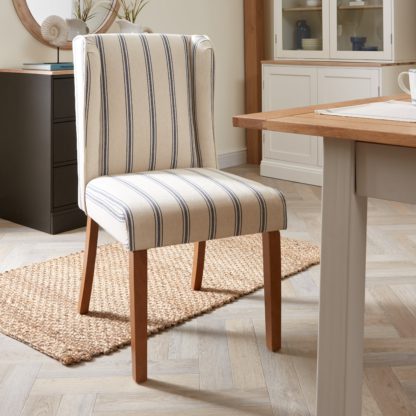 e9b04e966cb76721fc81a105a4d6066b4ce97bc492c57a88fc041e52f09e8e4d.jpg An Image of Oswald Set of 2 Dining Chairs Brown/White