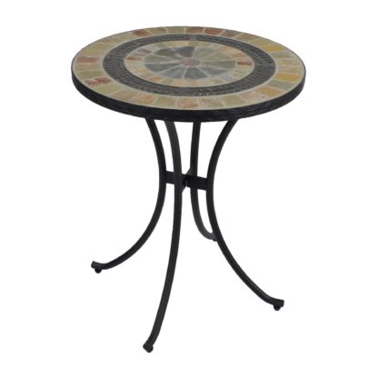 An Image of Virginia 60cm Bistro Table Black