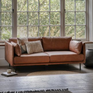 An Image of Vail Sofa, Leather Brown