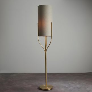 An Image of Vogue Linwood Floor Lamp Gold