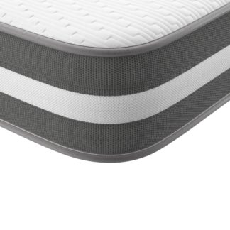 An Image of Silentnight Just Sleep Snug Memory Foam Mattress White