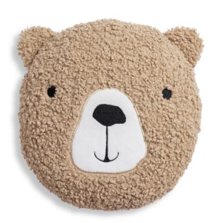 An Image of Habitat Bear Cushion - Beige