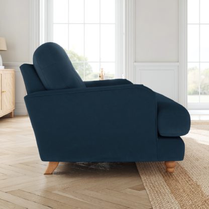 1c53ffeae6f9f0d9131995db8438597da6f80d08744ef08781f2e5e0316d1354.jpg An Image of Martha Matte Plush Velvet Snuggle Sofa Matte Plush Velvet Olive