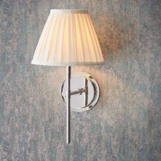 An Image of Vogue Holden Traditional Wall Light Nickel