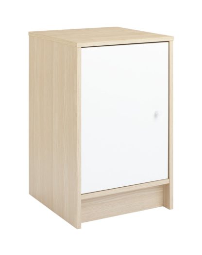 An Image of Argos Home Kids Malibu 1 Door Bedside Table - Blue