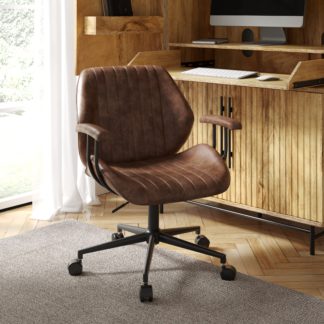 An Image of Clement Office Chair Brown