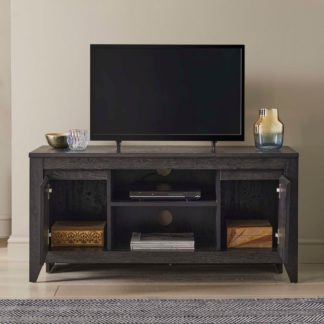 An Image of Harlow TV Cabinet for TVs up to 50, Black Black