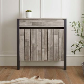 An Image of Industrial Mini Radiator Cover Grey