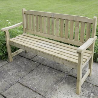 An Image of Forest Garden Rosedene 5ft Garden Bench