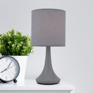 An Image of Mia Touch Table Lamp - Grey