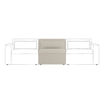 7fe94ff7a6c7bce5b48d91942c1fe4d9c2c01401c818dca57598dbe6109d84c8.jpg An Image of Modular Arne Natural Luna Armless Seat Luna Natural