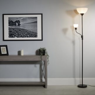 An Image of Hayden Parent & Child Floor Lamp - Black