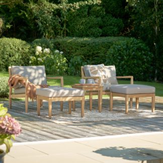 An Image of Malta Bistro Set Natural