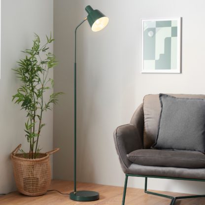 An Image of Archie Floor Lamp - Black