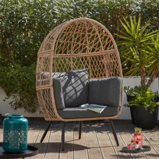 An Image of Keiko Rattan Garden Egg Chair