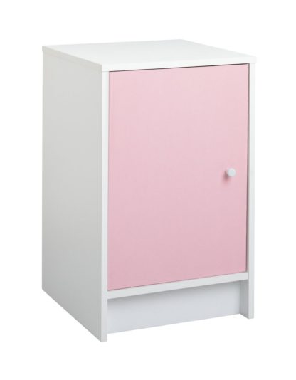 An Image of Argos Home Kids Malibu 1 Door Bedside Table - Blue