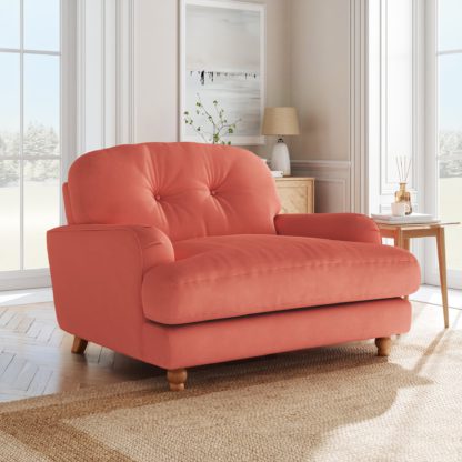 bd22c10fe6342be9fbd676dde77b5209100ffc81ed15b29a8454f0d21879ec02.jpg An Image of Martha Matte Plush Velvet Snuggle Sofa Matte Plush Velvet Olive