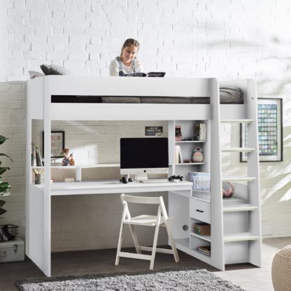 An Image of Blaze Gaming Bunk Bed Black