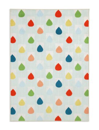 An Image of Habitat Scion Sula Printed Rug - 120 x 170cm - Multicoloured