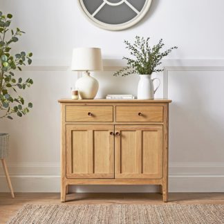 An Image of Walton Small Sideboard Light Oak