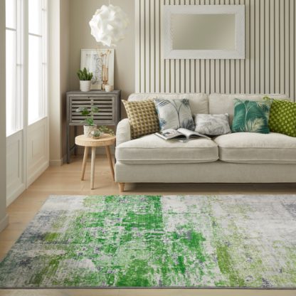 An Image of Luxe Washable Rug MultiColoured