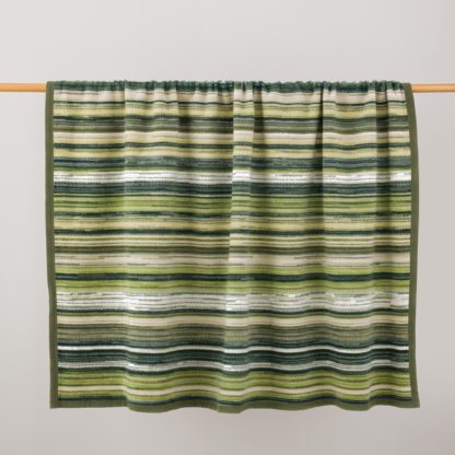 2ada7b8f4402493726bd4967b15ae4d2a5b3ee64acf5cff918b2bc54810303d0.jpg An Image of Supersoft Reva Stripe Cotton Blanket Plum Purple