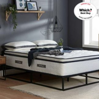 An Image of SleepSoul Space 2000 Pocket Sprung Boxtop Mattress White