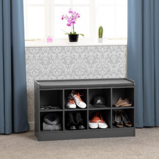 An Image of Portland Shoe Bench Grey