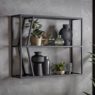 An Image of Patterson Wall Shelf Black