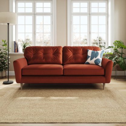 0cd20f9e809c2e56b60728467e4aa4e7fd1539823738db17dd70ecc66fe1a9c6.jpg An Image of Sven Opulent Velvet 4 Seater Sofa