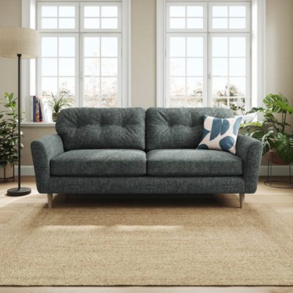 10523c2450e26d47464170f4df7a90df7b6a98a518967f1f6bf2a35ce8026497.jpg An Image of Sven Chunky Chenille 4 Seater Sofa