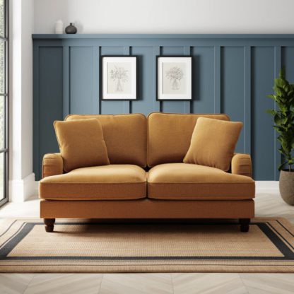 141814049aaeb0e6f400ad5a9c7a147ef8ecb84673d6f10122ca6d26d5967285.jpg An Image of Beatrice Tonal Chenille 2 Seater Sofa