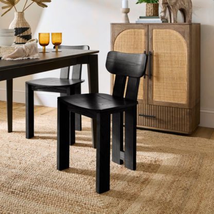 295887f3a0692d7586164e4a6e348ba23cd7a93a92ff8409aa8befbe3ae43e76.jpg An Image of Cairo Dining Chair, Stained Ash