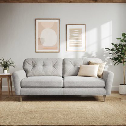 3231741f114d086978cf7113185e9a9d9c35c3e3095a9e12371701887555d2cd.jpg An Image of Sven Tonal Weave 4 Seater Sofa