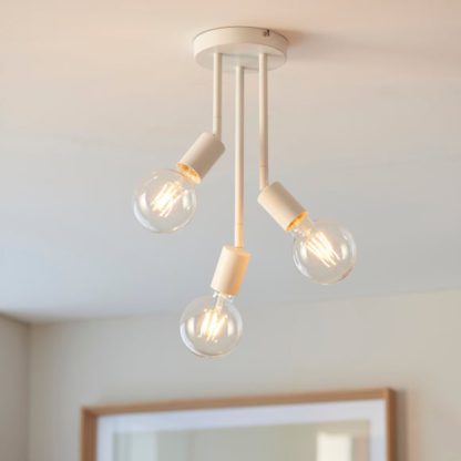 366c1d4a317d46d22287a5ace0914bfab5fde1602981bb27472ebafea5fdcb88.jpg An Image of Koppla 3 Light Semi Flush Ceiling Light