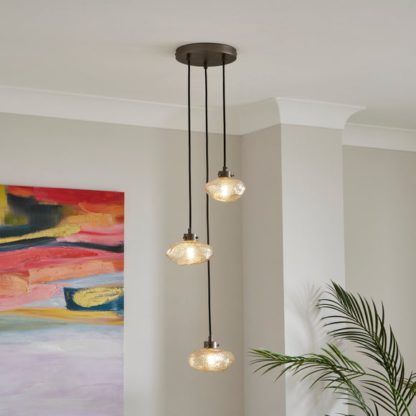 387aad47052f06b8ecca990bec427a89f32cb307b77a5ea5c120c5f0f3d48e64.jpg An Image of Lava Industrial 3 Light Cluster Ceiling Light