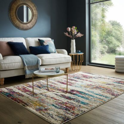 4b3d889d68718147b5c12a605c5abfcda0bedb8f5b5bfeb5de161126ac5b97d3.jpg An Image of Refraction Abstract Rug