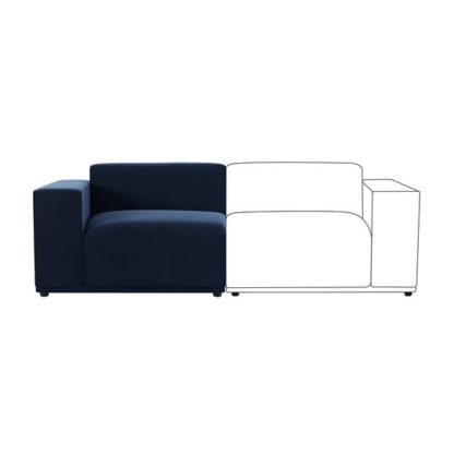 5b2973b1b74de7065eefb62e553ff3a93711285bc3e050c46d3a708e6750734d.jpg An Image of Modular Cruz Velvet Left Hand Piece