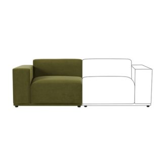 An Image of Modular Cruz Velvet Left Hand Piece