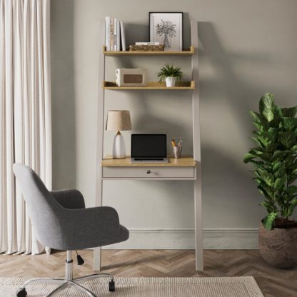 6bd470e1f2c089e105c5a970654f2dbe59ed7608189e460d86b5421f6bc76102.jpg An Image of Olney Ladder Desk, Stone
