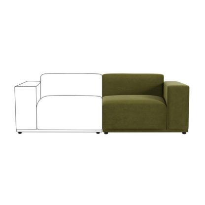 6d25e38ceba33e4f8c7db3e62d85aa731ebcfea310598ec368f1b91235dcb37e.jpg An Image of Modular Cruz Velvet Right Hand Seat