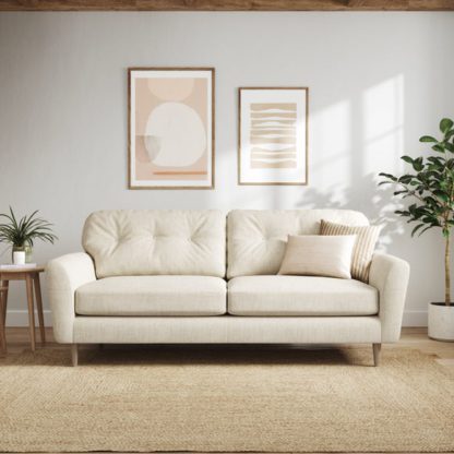 8e8ceb660671a69928ca80ed36ad7598f6e678a637a48dbb001d462ad52d5557.jpg An Image of Sven Chunky Tonal Weave 4 Seater Sofa