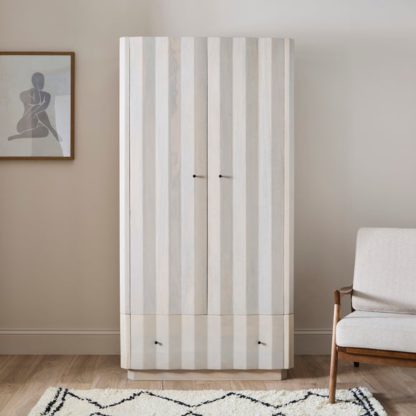 a60911fedb7209e72f6244f83a5c9d821ebe8e16c308f5130c0ed0375492790e.jpg An Image of Willa Double Wardrobe, Mango Wood