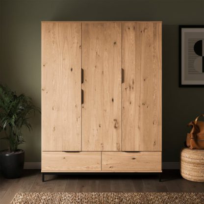b52985dab720ad07f06bdbc601373bd78d897f79c6c4ad362dfc241d9ff3a197.jpg An Image of Reynolds Triple Wardrobe
