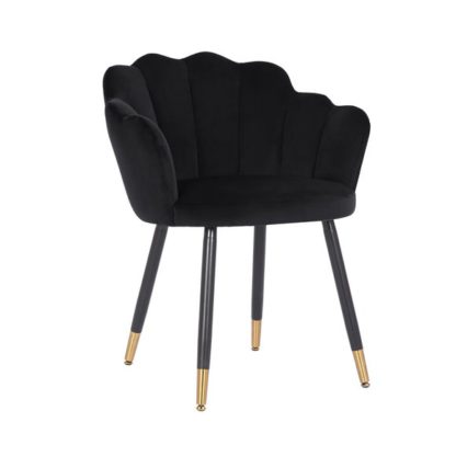 c9e4cbb464b80d78defb1eb5407a6db201af36232fd6e6f3edb836682a37c869.jpg An Image of Vivian Velvet Dining Chair